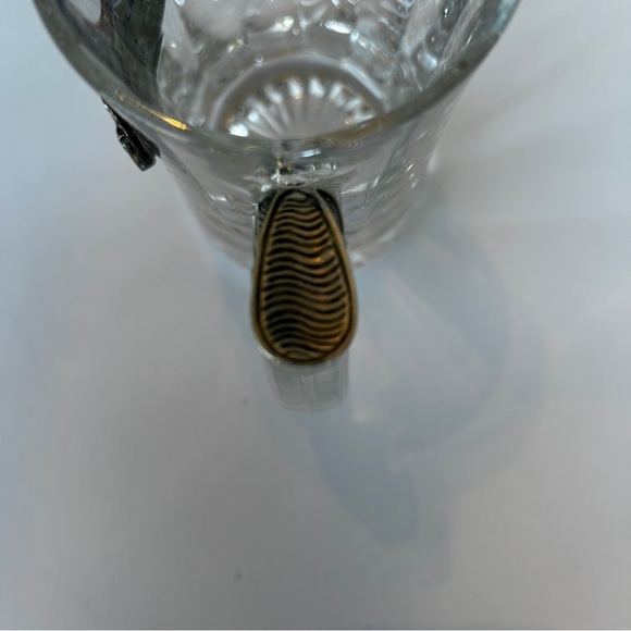 Glass Beer Stein/Mug BASEBALL Pewter Plaque and Thumbrest Canada - Picture 8 of 15